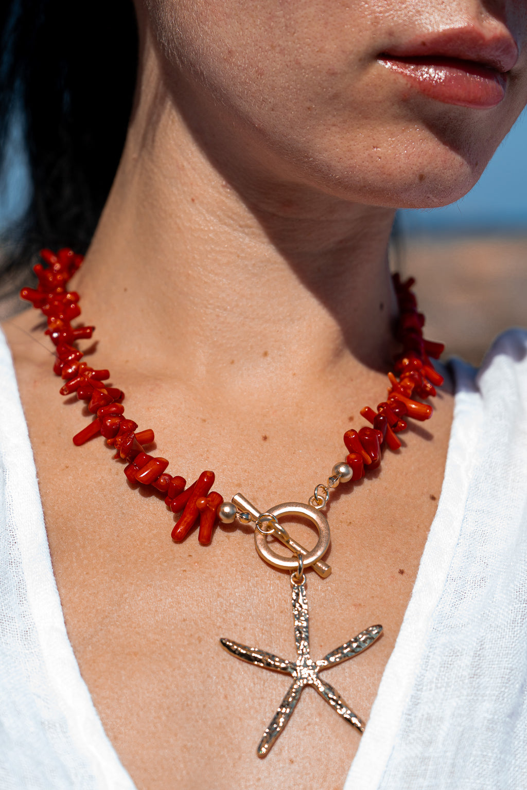 COLLAR ROJO ESTRELLA