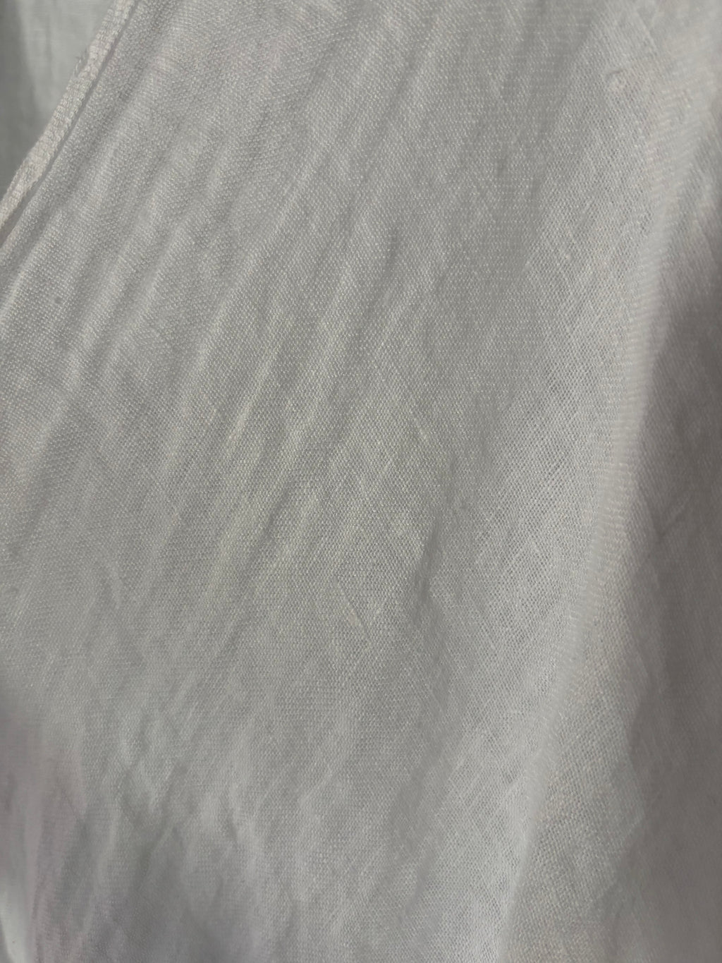 BLUSA DE LINO OVERSIZE BLANCA